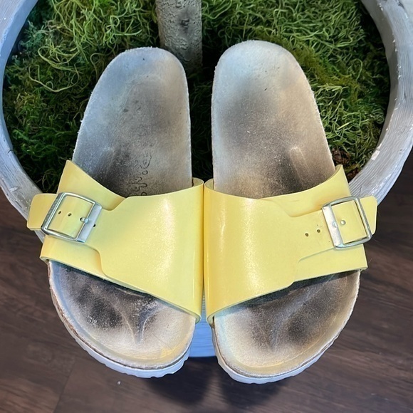 Birkenstock women slide sandals adjustable buckle - Picture 1 of 6